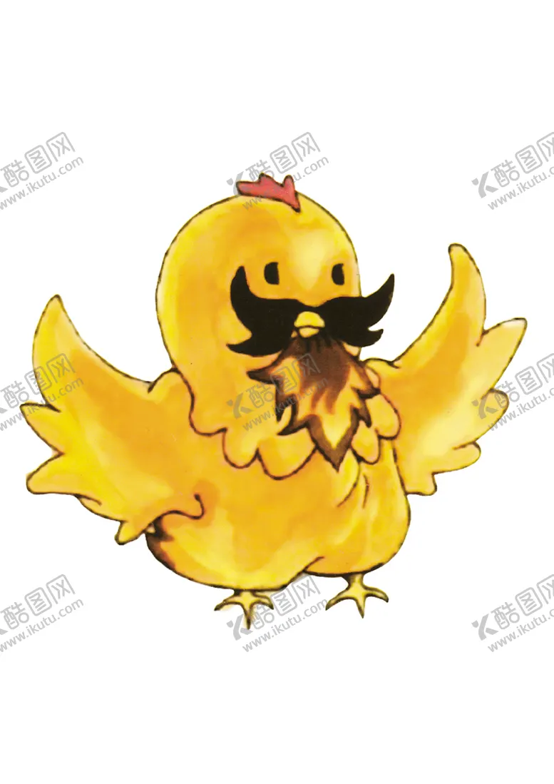 编号：49652110020901003075【酷图网】源文件下载-鸡公先生很开心