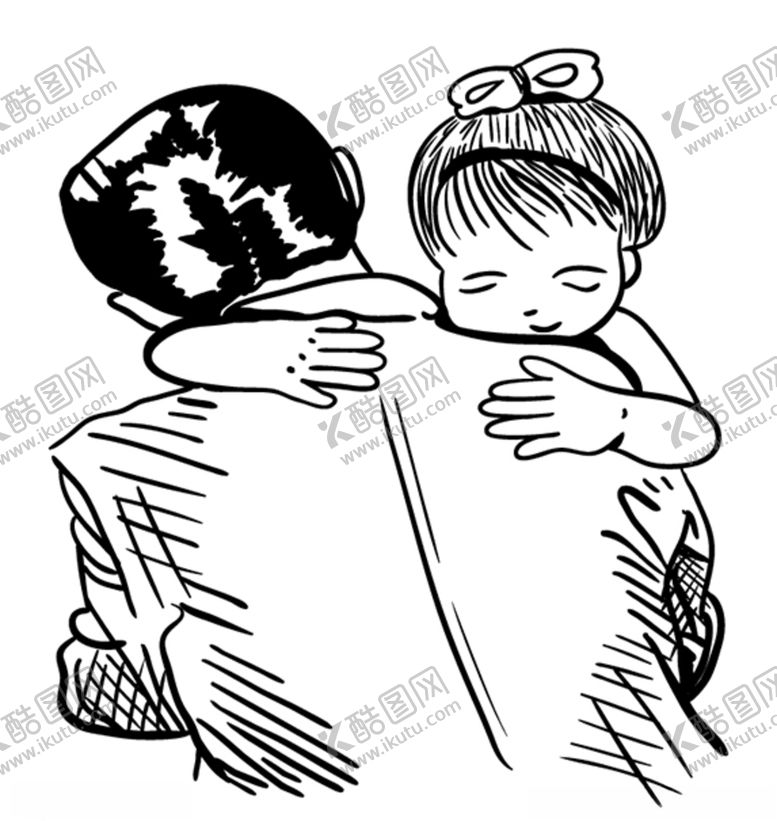 编号：50216205062254525423【酷图网】源文件下载-父女情深父亲节
