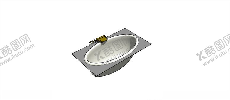 编号：65015709182309509282【酷图网】源文件下载-浴缸模型