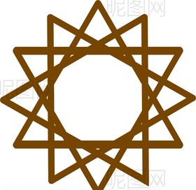 星星阳光天气标志