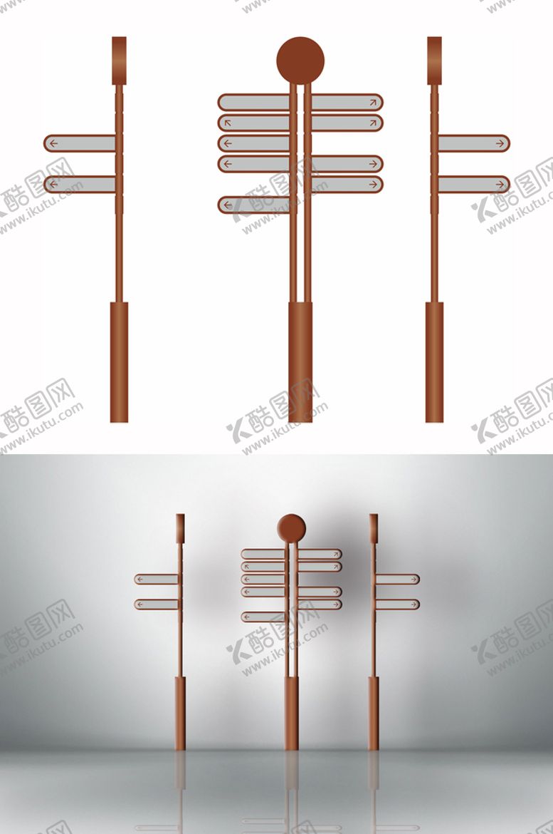 编号：45514001281240514731【酷图网】源文件下载-指引牌设计