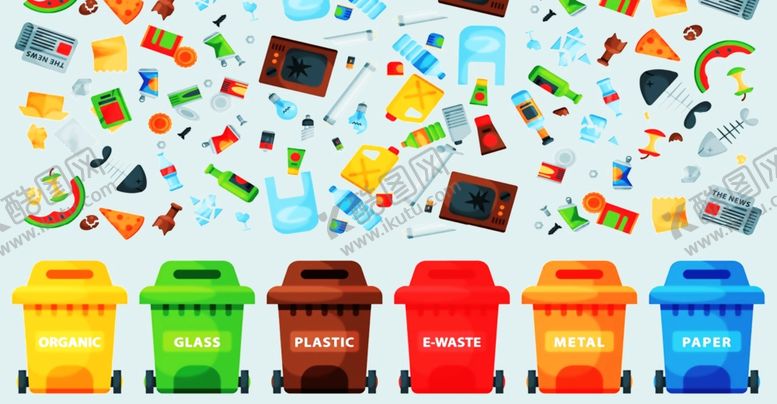 编号：94989009180157093626【酷图网】源文件下载-垃圾分类