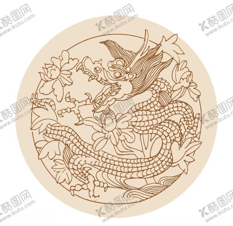 编号：96211506242054379297【酷图网】源文件下载-龙纹