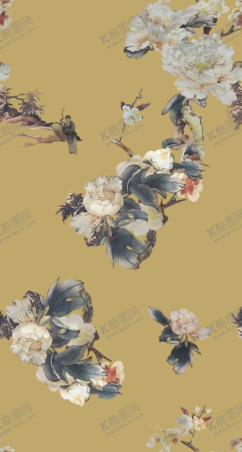 编号：81178002221112477911【酷图网】源文件下载-大花手绘花