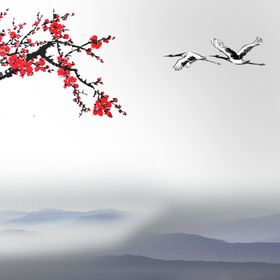 水墨风海报
