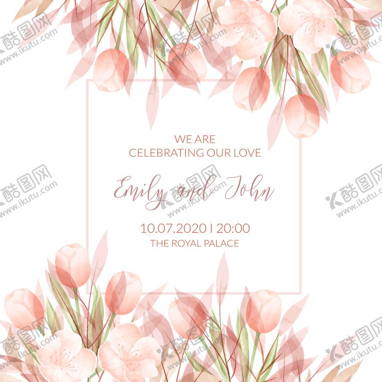 编号：64073110090241569615【酷图网】源文件下载-郁金香卡片