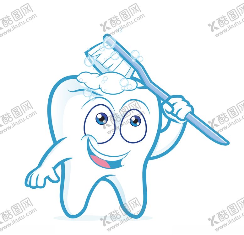 编号：90232005062149043863【酷图网】源文件下载-卡通牙齿