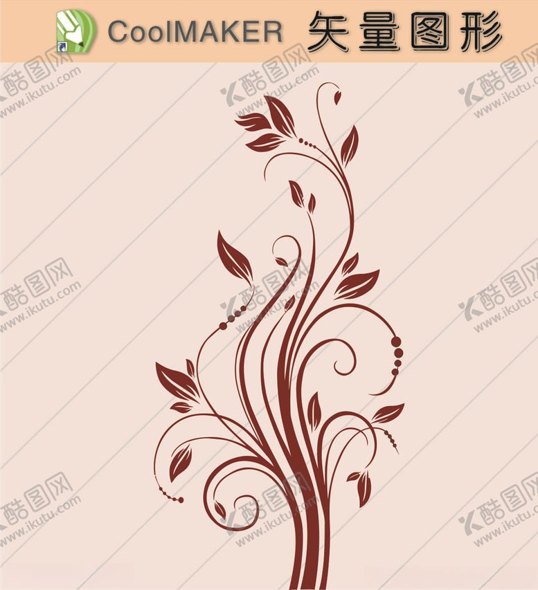 编号：65477607011633318799【酷图网】源文件下载-花草剪纸花草壁纸简洁手绘