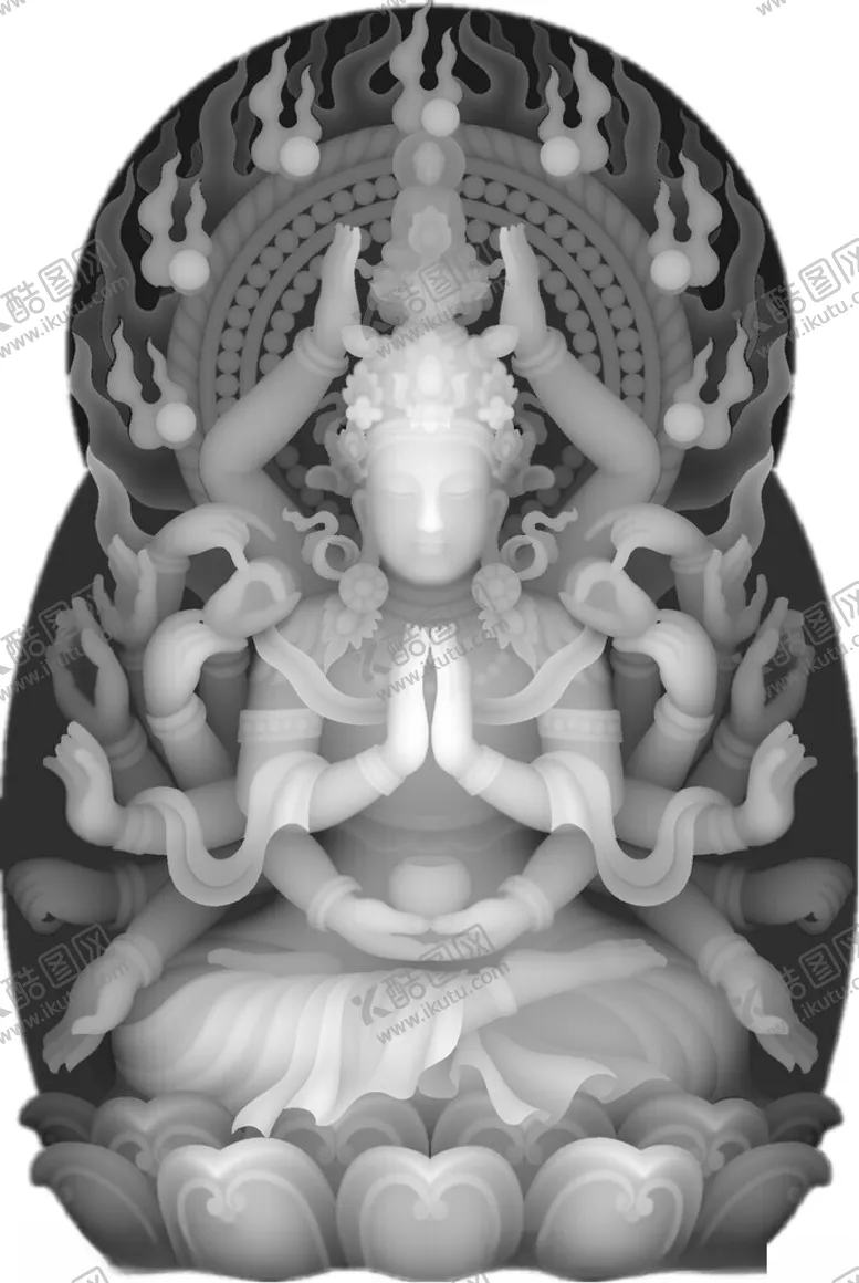 编号：50659201281547223405【酷图网】源文件下载-千手观音