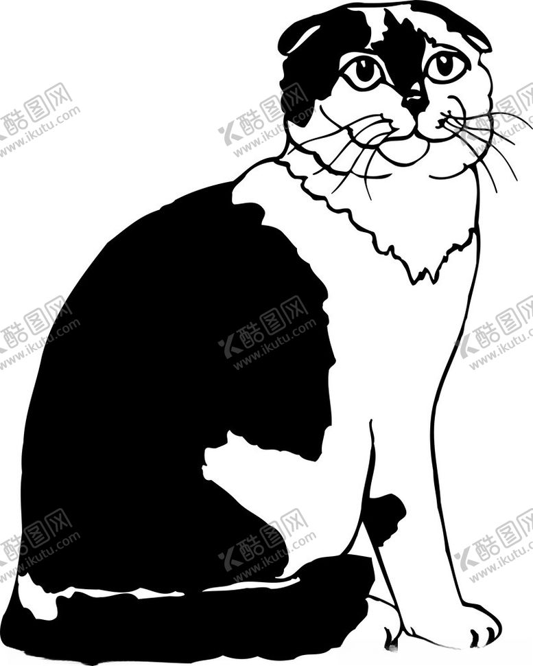 编号：75246002162308598588【酷图网】源文件下载-卡通手绘猫