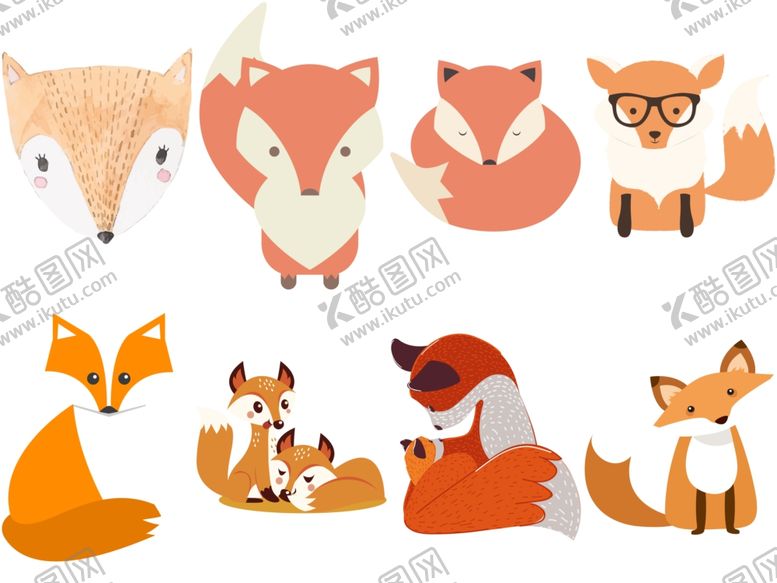 编号：26436910022207176255【酷图网】源文件下载-狐狸