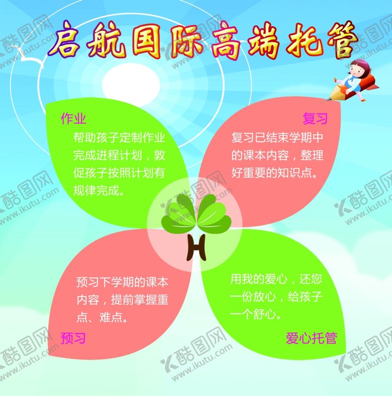 编号：85770107041209534553【酷图网】源文件下载-爱心托管海报图片