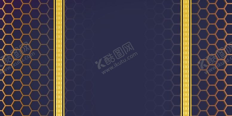 编号：32185604052336263472【酷图网】源文件下载-黑金蜂窝格背景