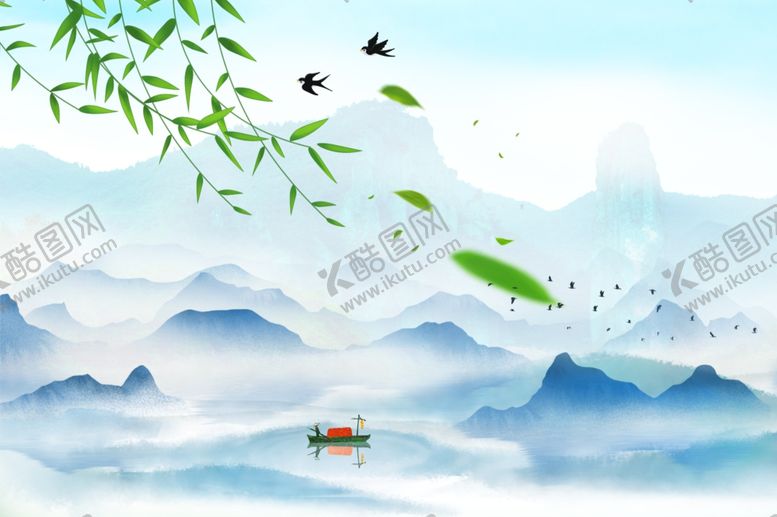 编号：40887707140655523834【酷图网】源文件下载-中式背景