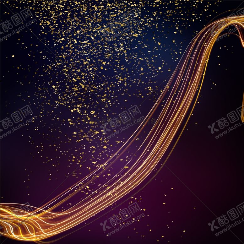 编号：46344804171735417277【酷图网】源文件下载-光线黄金颗粒