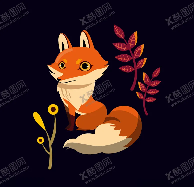 编号：42902209092256492618【酷图网】源文件下载-狐狸