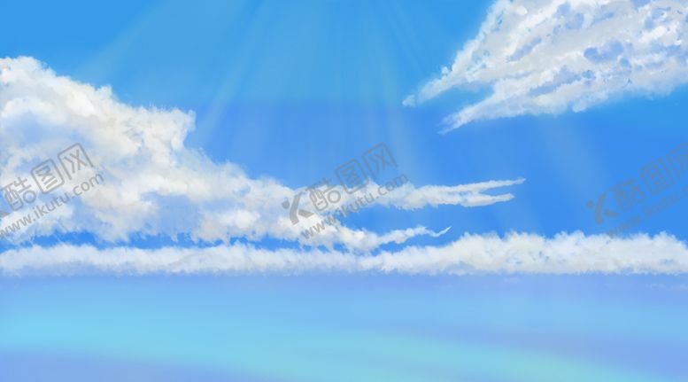 编号：46873910300342451031【酷图网】源文件下载-蓝天白云海边
