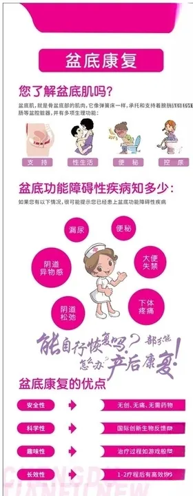盆底康复展架