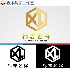 logo设计矢量字母字母