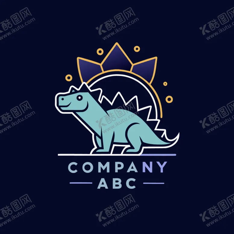 编号：21015401150555566053【酷图网】源文件下载-剑龙头像的公司logo设计