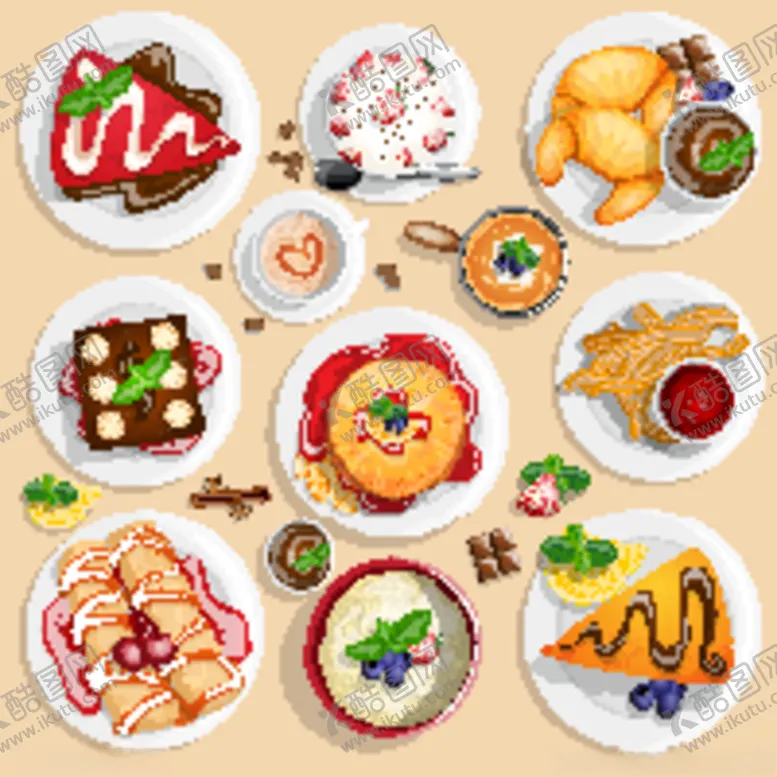 编号：80197506241849476691【酷图网】源文件下载-西餐美食
