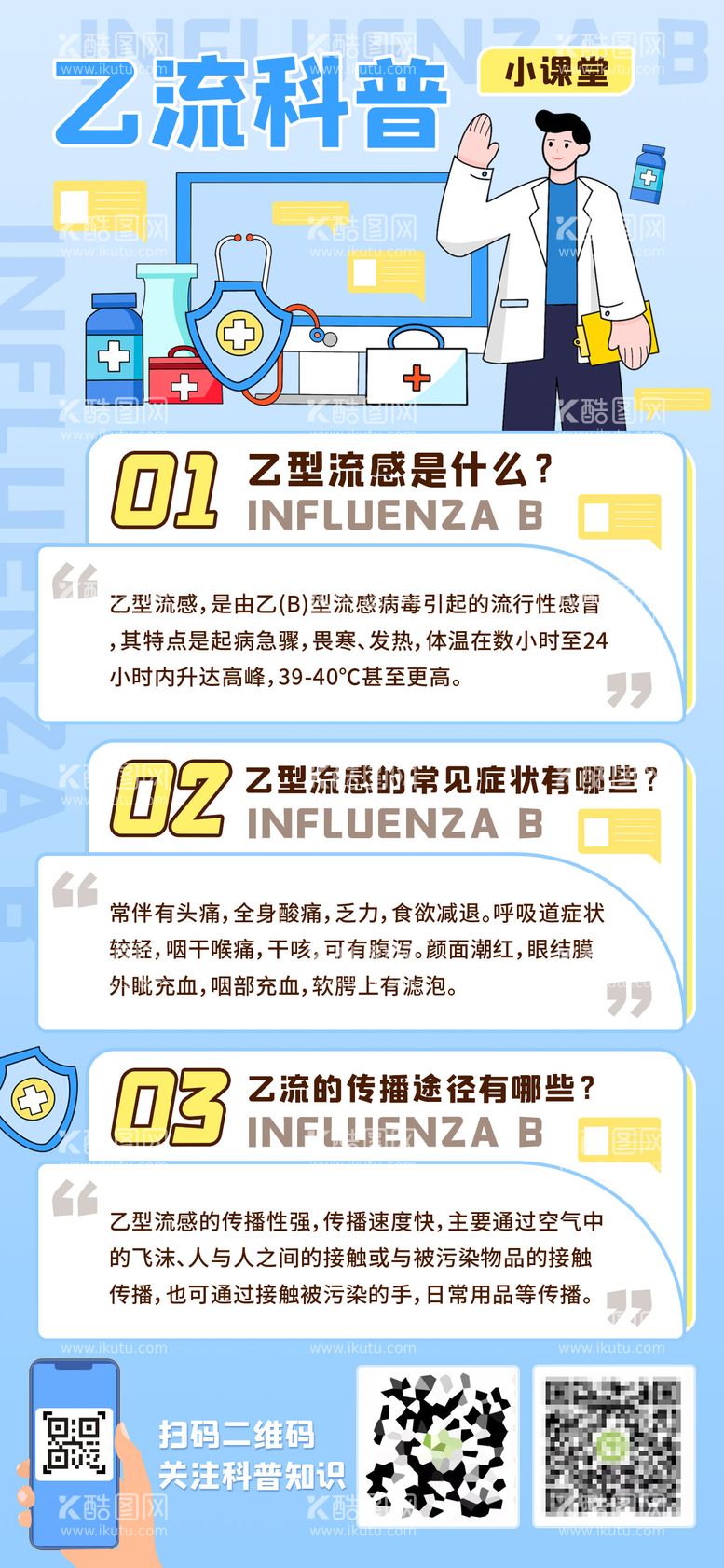 编号：64308112042324136574【酷图网】源文件下载-乙流健康科普知识海报