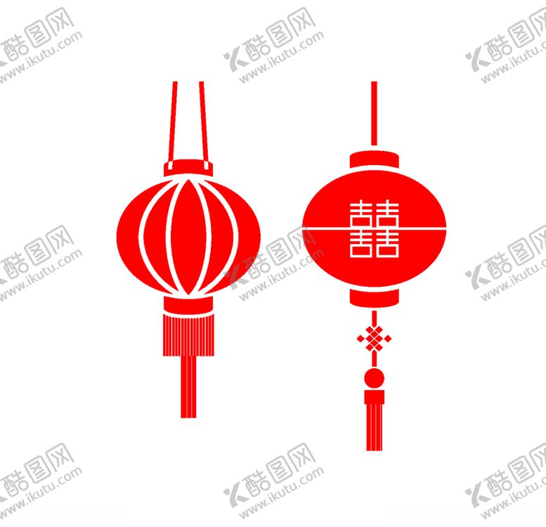 编号：99371709271519361137【酷图网】源文件下载-灯笼剪影