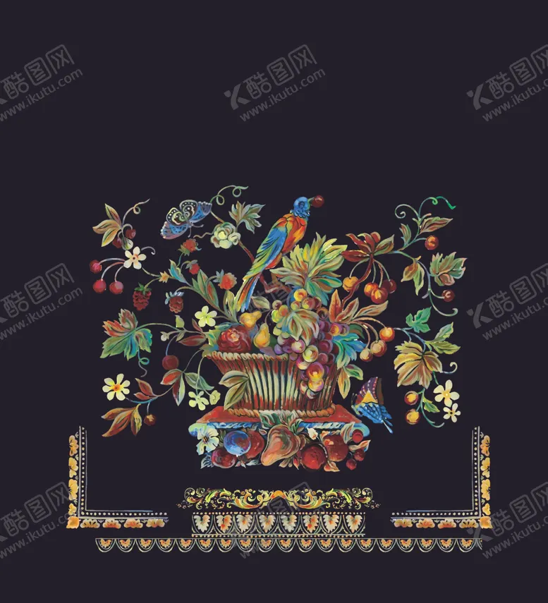 编号：78125402240359155519【酷图网】源文件下载-定位花