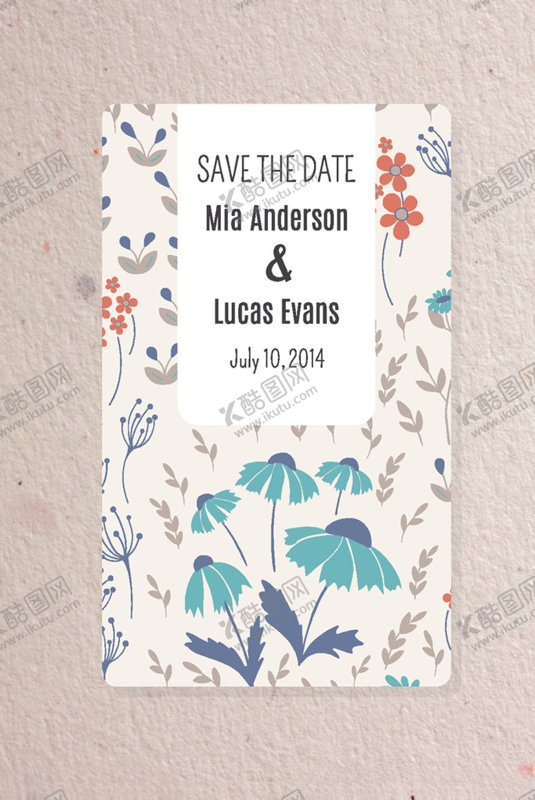 编号：74441510210847139158【酷图网】源文件下载-花草无缝背景海报