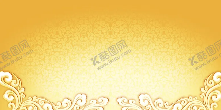 编号：25060111211007393113【酷图网】源文件下载-黄色花纹背景