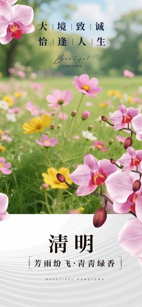 春日清明花海美景