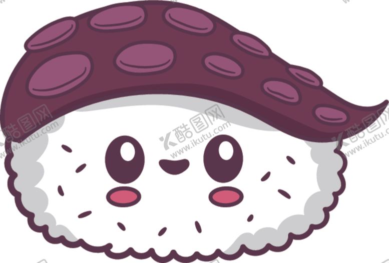 编号：21291307021740566384【酷图网】源文件下载-卡哇伊美食
