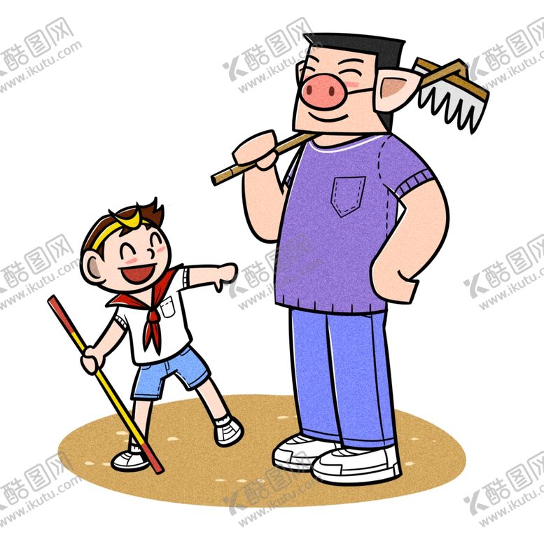 编号：97575210091202228003【酷图网】源文件下载-父亲节插画