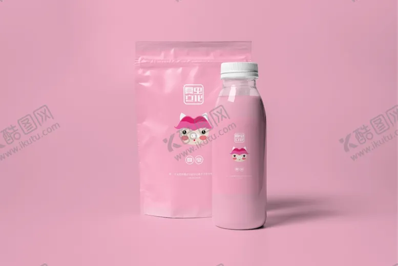 编号：61669309231411573064【酷图网】源文件下载-酸奶盒样机