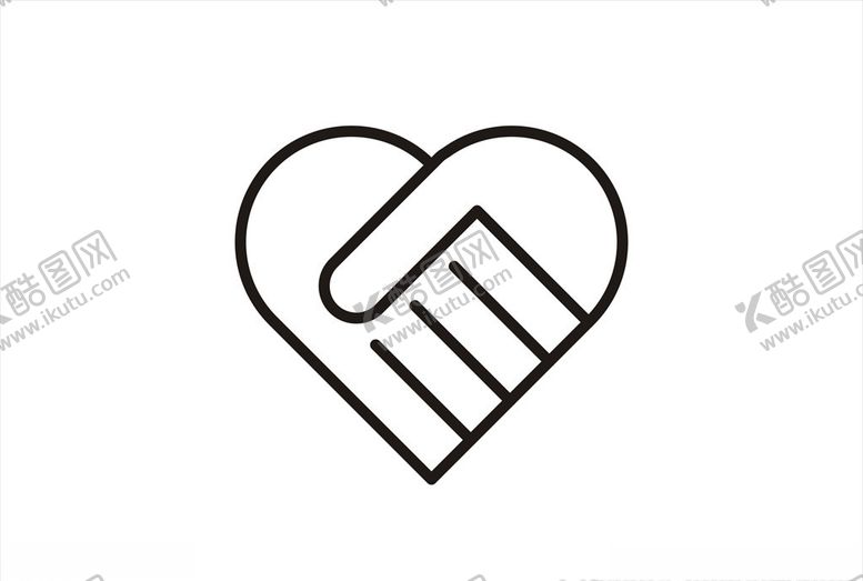 编号：32793210150821309505【酷图网】源文件下载-牵手关爱图标设计矢量