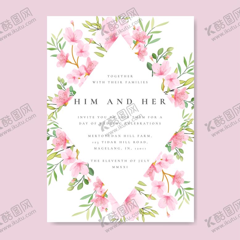 编号：53911210311244071043【酷图网】源文件下载-邀请卡