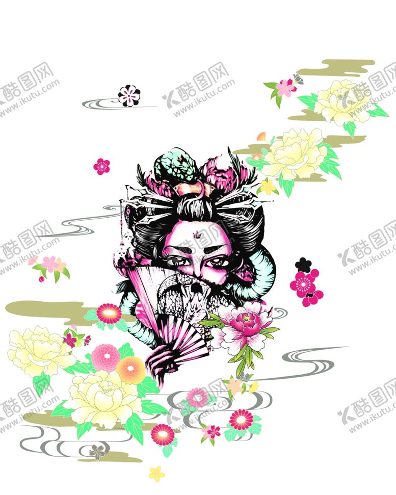 编号：91168107122230372730【酷图网】源文件下载-荷花美女