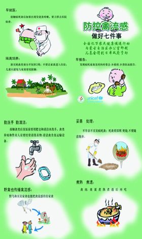 防止禽流感七件事