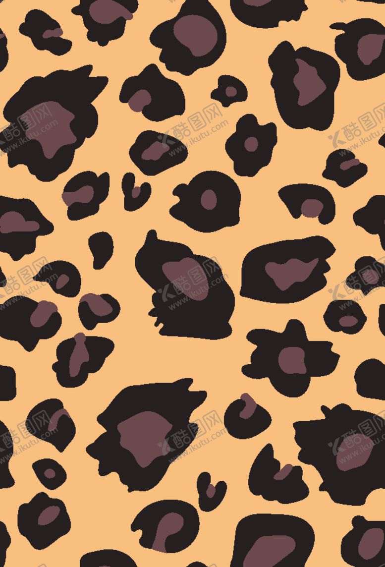 编号：34221109280103354435【酷图网】源文件下载-豹纹