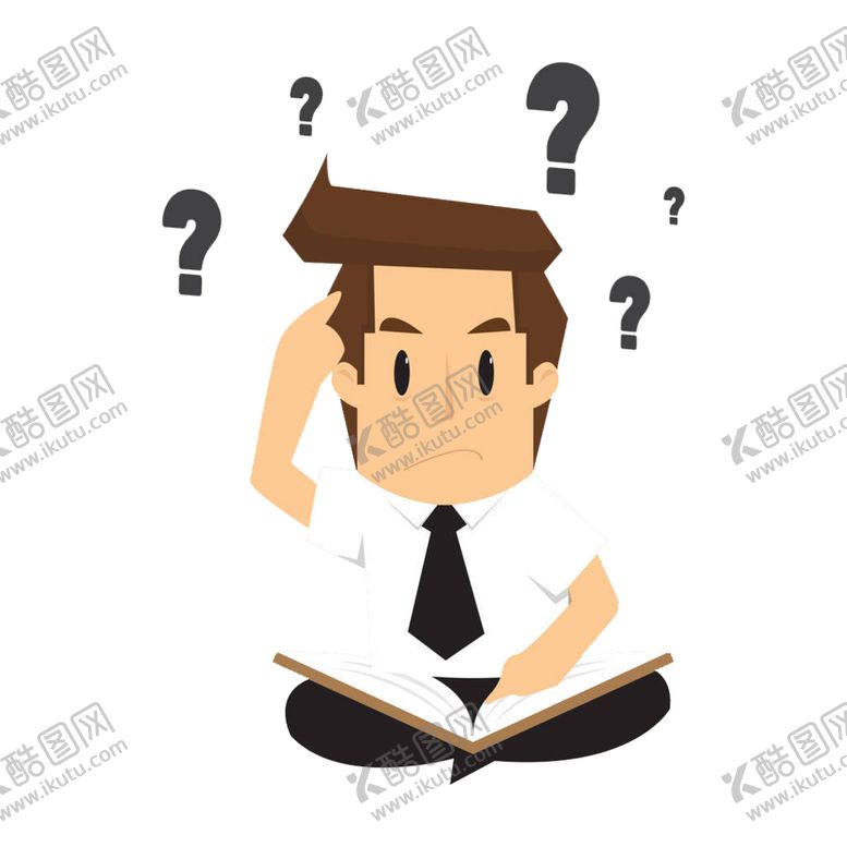 编号：88035305041400516012【酷图网】源文件下载-满脸困惑