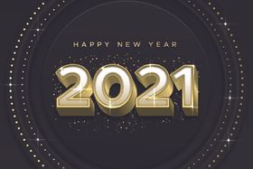 2021新年展板背景牛大吉牛海报生肖牛牛台历