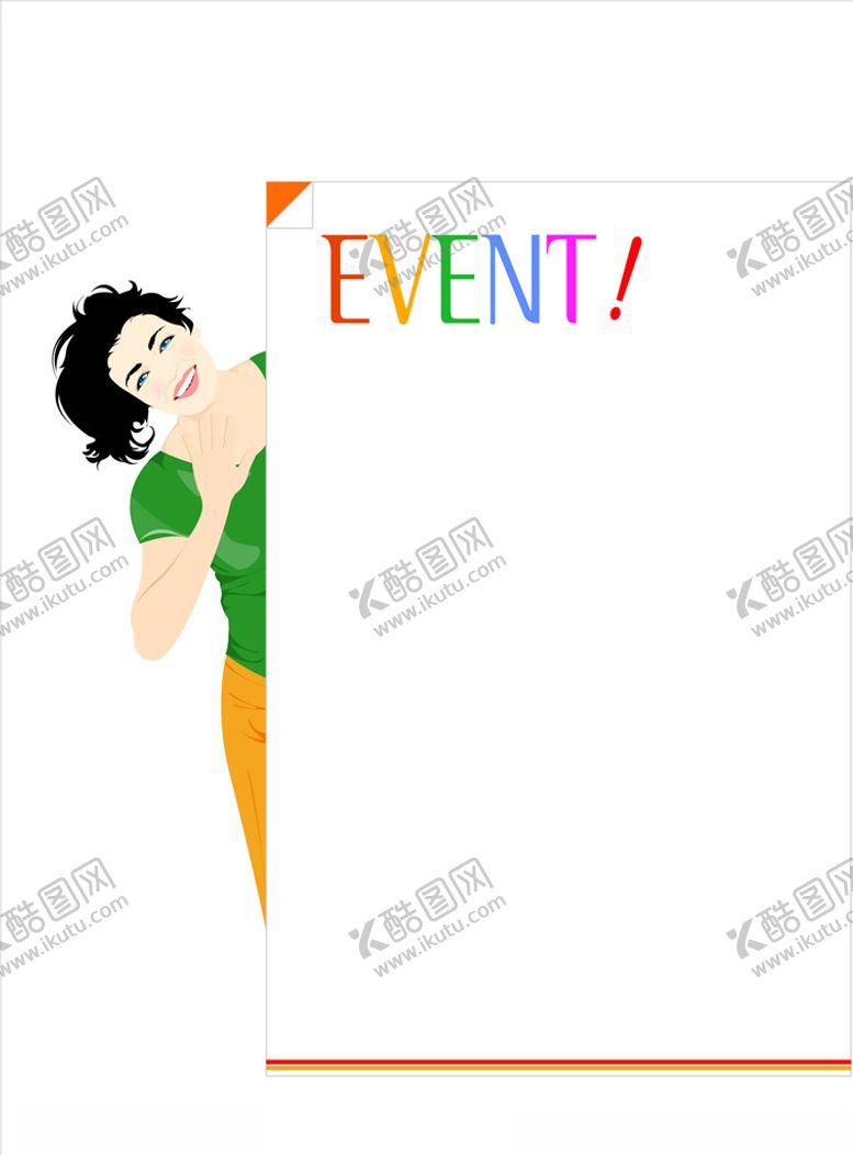 编号：55959509211458288597【酷图网】源文件下载-卡通女人