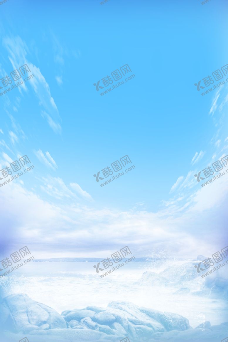 编号：30602110250729055881【酷图网】源文件下载-大海蓝天背景