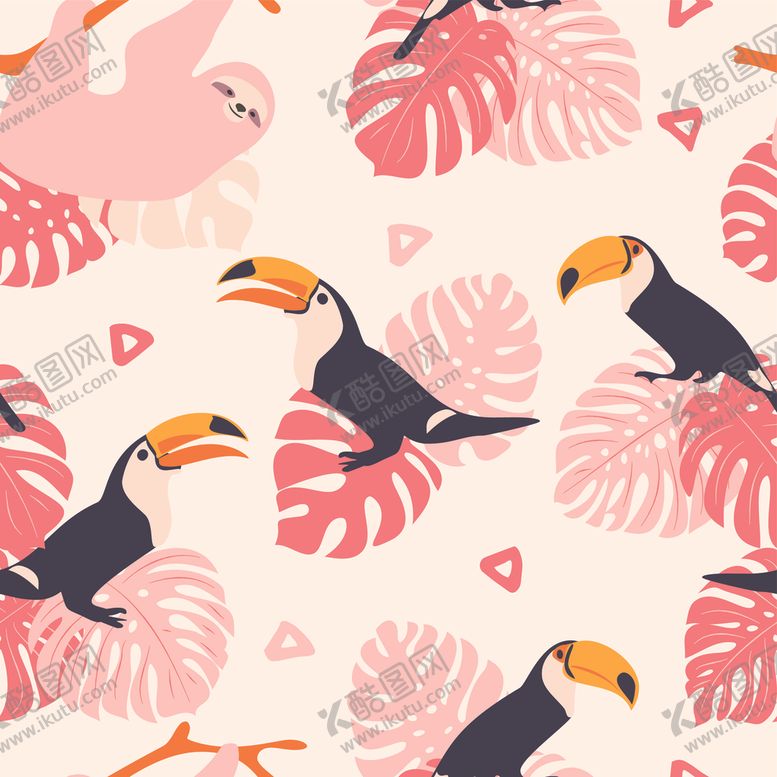 编号：80750709282110233295【酷图网】源文件下载-卡通印花图案