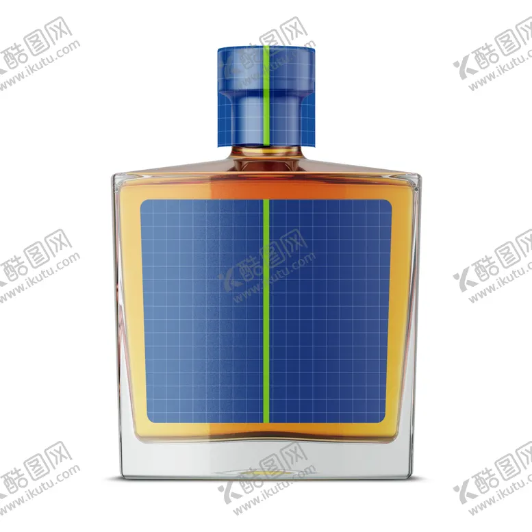 编号：53397006240952195243【酷图网】源文件下载-小瓶酒瓶包装样机