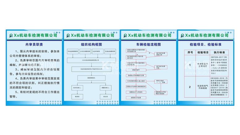 编号：87969811250836423625【酷图网】源文件下载-机动车检测流程图检验标准