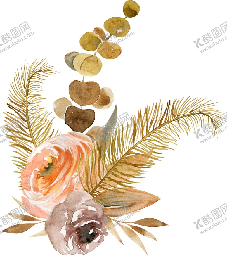 编号：79679901122143294591【酷图网】源文件下载-手绘花卉