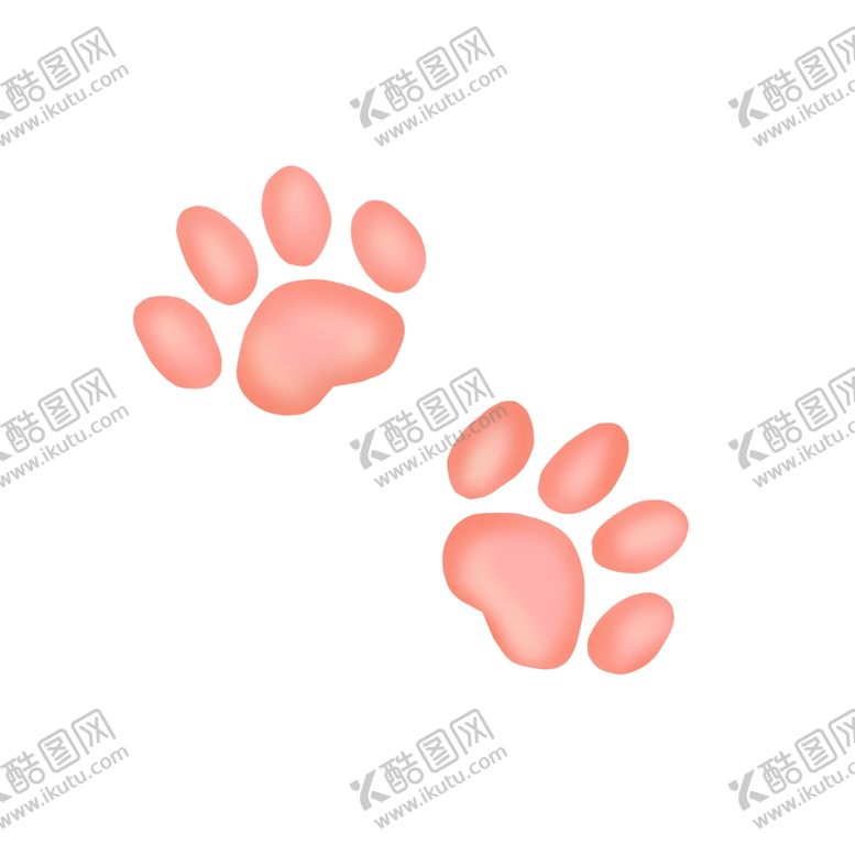 编号：16825109241306385343【酷图网】源文件下载-爪印