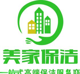 美家保洁logo标志