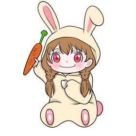 人物少女卡通背景海报素材